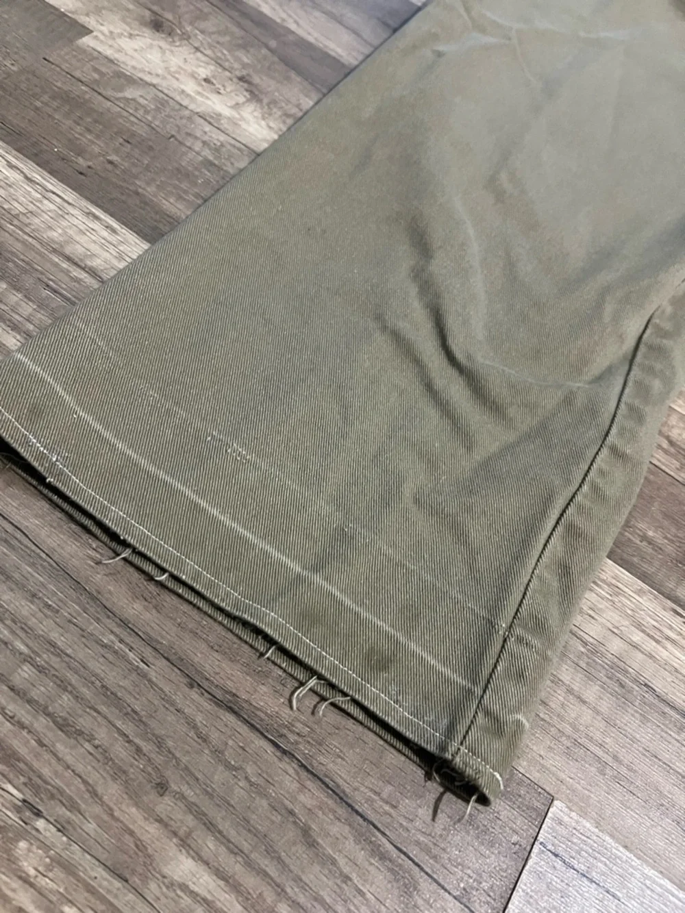 Orvis Men’s 100% Cotton Beige Khaki Outdoor Work Pants Size 34